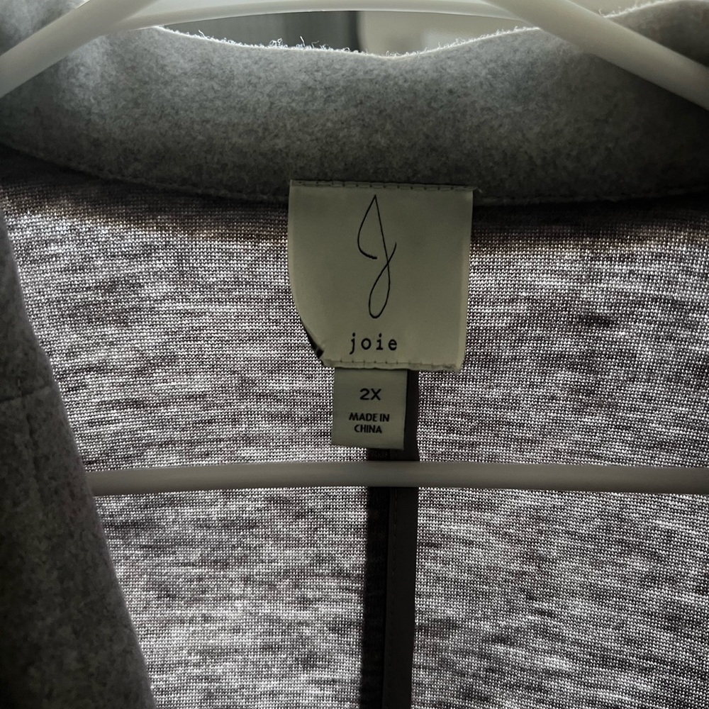 Heather grey coat - Picture 3 of 4